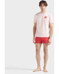 Vilebrequin - Organic Cotton T-shirt Embroidered Turtle - Lyst