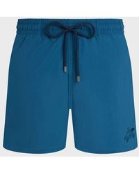 Vilebrequin - Swim Shorts Water-Reactive Micro Ronde Des Tortues - Lyst