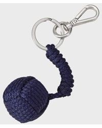 Vilebrequin - Porte-Clés Pelotte Corde Marine Uni - Lyst