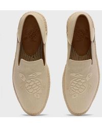 Vilebrequin - Canvas Boat Shoes Solid - Shoes - Clive - Beige - Size 42 - Lyst
