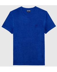 Vilebrequin - Terry T-shirt Solid - Tee Shirt - Tiramisu - Blue - Size M - Lyst