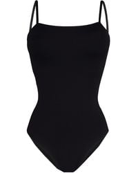 Vilebrequin - Crossed Back Straps One-piece Swimsuit Solid - Lyst