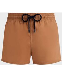 Vilebrequin - Swimwear Short And Fitted Stretch Solid - Lyst