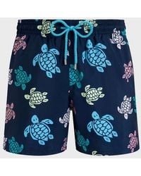 Vilebrequin - Maillot De Bain Ultra Léger Et Pliable Tortues Multicolores - Lyst