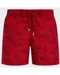 Vilebrequin - Swim Shorts Embroidered Aquarium- Limited Edition - Lyst