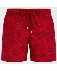 Vilebrequin - Swim Shorts Embroidered Aquarium- Limited Edition - Lyst