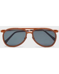 Vilebrequin - Wood Sunglasses Solid - Lyst