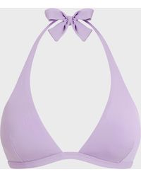 Vilebrequin - Halter Bikini Top Solid - Lyst