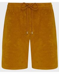 Vilebrequin - Terry Bermuda Shorts Solid - Lyst