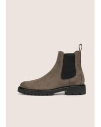 Vince - Dave Nubuck Leather Chelsea Boot - Lyst