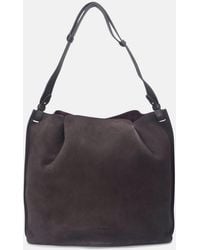 Vince - Ava Leather Bucket Bag - Lyst