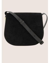 Vince - Eris Suede Crsbody Wallet - Lyst