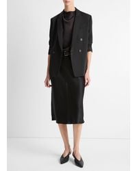 Vince - Satin Slip Skirt - Lyst