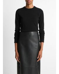 Vince - Cashmere Crew Neck Sweater - Lyst