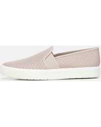 Vince - Perforated Leather Blair Sneaker - Lyst