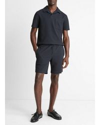 Vince - Seersucker-Knit Stretch-Cotton Short - Lyst