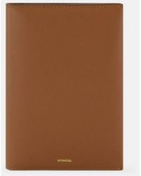 Vince - Nappa Leather Passport Case - Lyst