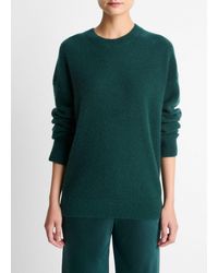 Vince - Plush Cashmere Crew Neck Sweater - Lyst