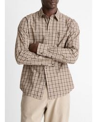 Vince - Great Falls Plaid Cotton Button-Front Shirt - Lyst
