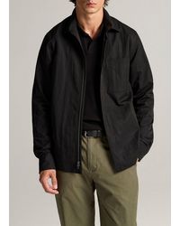Vince - Cotton-Nylon Zip Shirt - Lyst