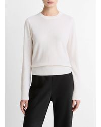 Vince - Cashmere Crew Neck Sweater - Lyst