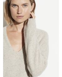Vince Cashmere V-neck Tunic - Multicolour