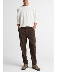 Vince - Owen Athletic Stretch-Cotton Utility Pant - Lyst