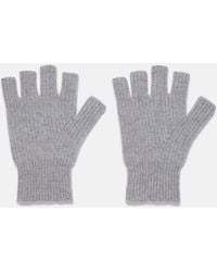 Vince - Plush Cashmere Rib-Knit Fingerless Glove - Lyst