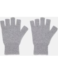 Vince - Plush Cashmere Rib-Knit Fingerless Glove - Lyst