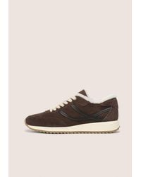 Vince - Santa Monica Shearling Sneaker - Lyst