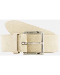 Vince - Liam 35Mm Leather-Loop Suede Belt - Lyst
