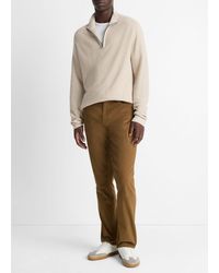 Vince - Dylan Slim 5-Pocket Peached Stretch-Cotton Pant - Lyst