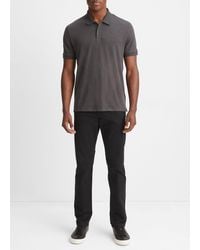 Vince - Classic Slub Polo Shirt - Lyst