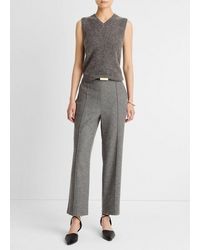 Vince - Italian Wool-Blend Easy Pull-On Pant - Lyst