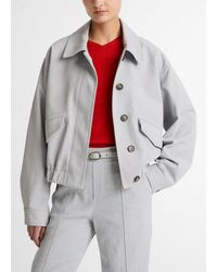 Vince - Cotton Bomber Jacket - Lyst