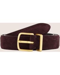 Vince - Kaia 25Mm Suede Belt - Lyst