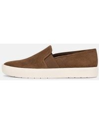 Vince - Blair Perforated Suede Sneaker - Lyst