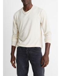 Vince - Triblend Jersey Long-Sleeve T-Shirt - Lyst