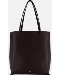 Vince - Athene Nappa Leather Tote - Lyst