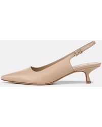 Vince - Sabra Leather Slingback Heel - Lyst