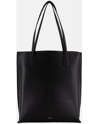 Vince - Athene Nappa Leather Tote - Lyst