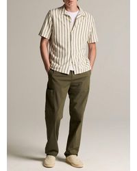 Vince - Owen Athletic Stretch-Cotton Side-Pocket Trouser - Lyst