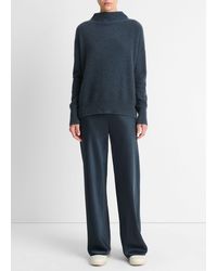 Vince - Plush Cashmere Funnel Sweater - Lyst
