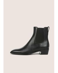 Vince - Ari Leather Ankle Boot - Lyst