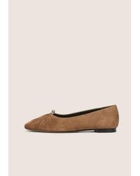 Vince - Dany Suede Flat - Lyst