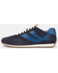 Vince - Oasis Suede & Leather Runner Sneaker - Lyst