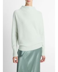 Vince - Plush Cashmere Funnel-Neck Sweater - Lyst