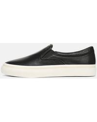 Vince - Blair Perforated Leather Sneaker - Lyst