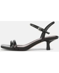 Vince - Tilda Leather Heeled Sandal - Lyst