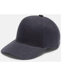 Vince - Linen Baseball Cap - Lyst